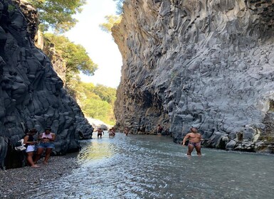 Catania: Guidet tur med guide til Etna og Alcantara-elven