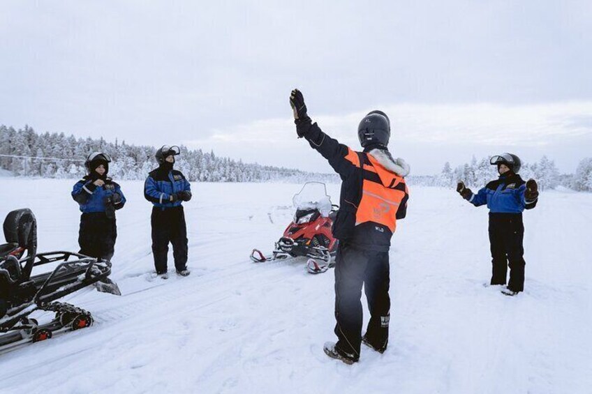 Short stop for some snow fun