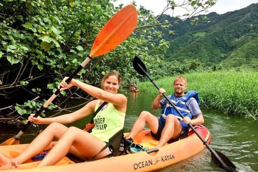 Rent a Kayak and Explore Rainforest River in Oahu
