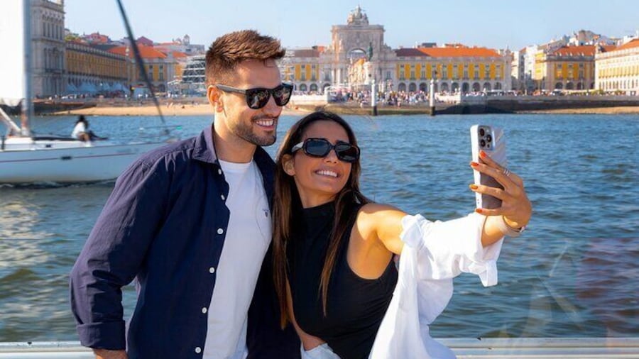 Boat ride in Tagus river