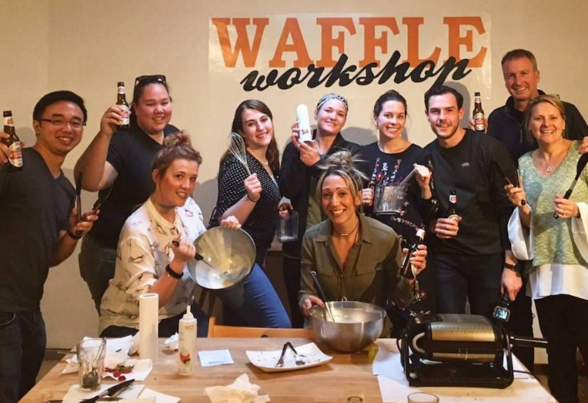 Waffle workshop in Brussels