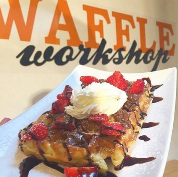 Waffle workshop in Brussels