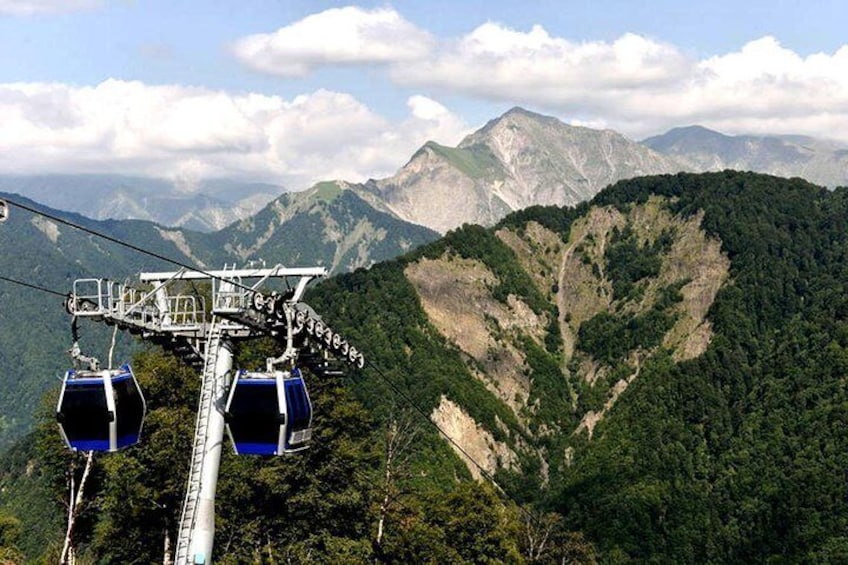 Cable Car in Gabala