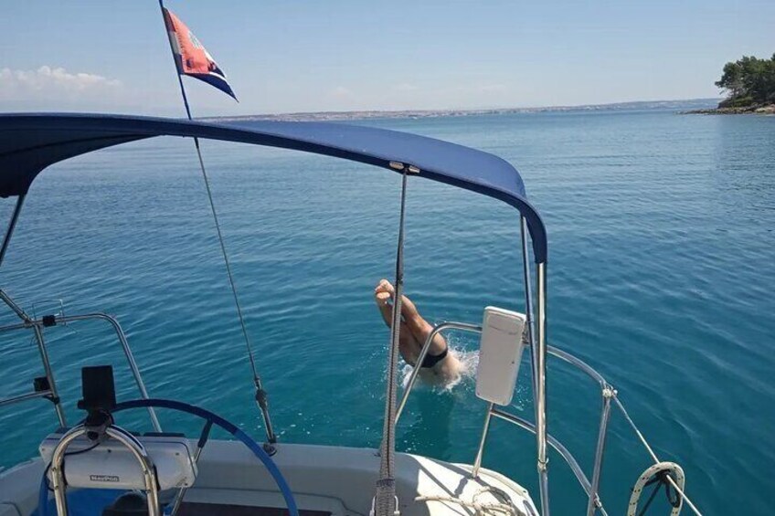 Private Half Day Sailing Tour in Zadar archipelago