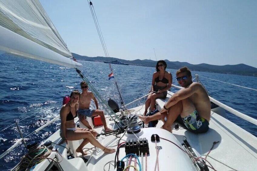 Private Half Day Sailing Tour in Zadar archipelago