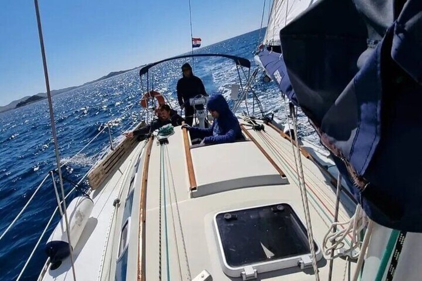 Private Half Day Sailing Tour in Zadar archipelago