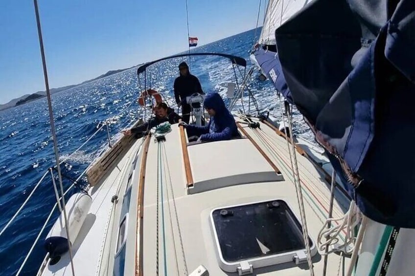 Private Half Day Sailing Tour in Zadar archipelago