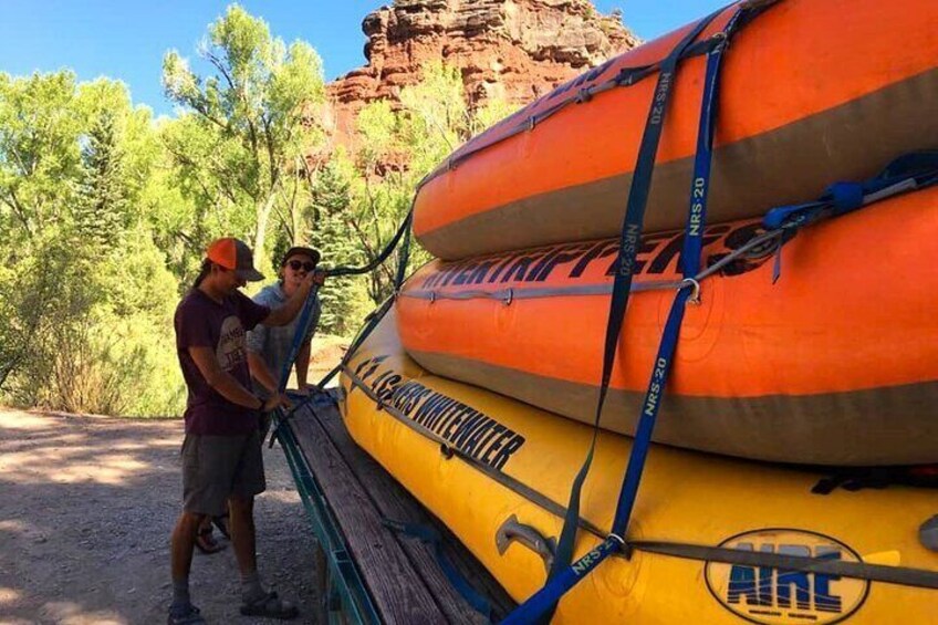 Half day Rafting Tour in Telluride San Miguel River