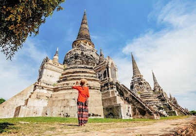 Da Bangkok: Tour in piccolo gruppo dei templi di Ayutthaya con pranzo