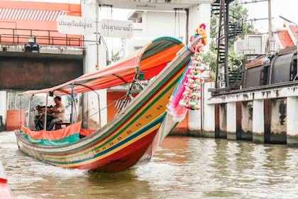 Bangkok: alquiler de barco privado personalizado de cola larga con guía