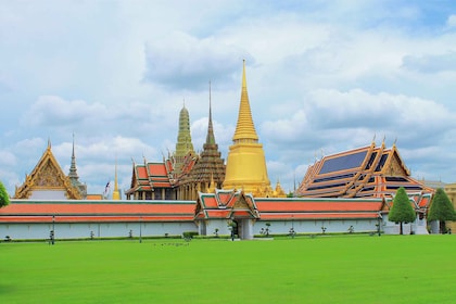 Bangkok: Highlights, Tempel und Kanaltour mit Mittagessen