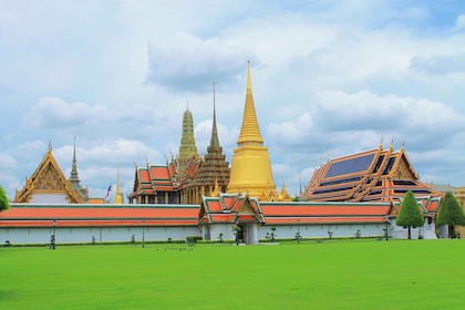 Bangkok: Höjdpunkter, tempel och kanaltur med lunch