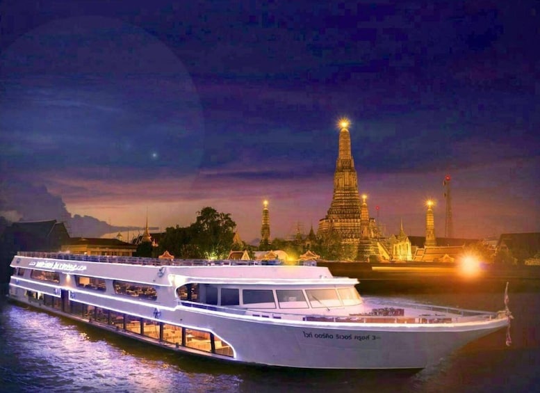 Picture 3 for Activity Bangkok: 2-Hour Dinner & Shows on White Orchid River Cruise