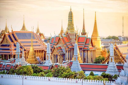 Bangkok : Visite à pied des temples et marchés de la ville