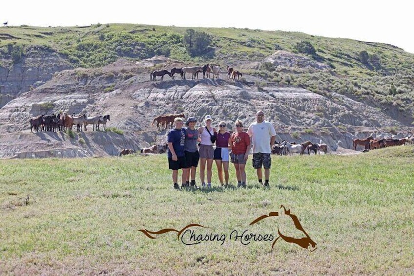 Half Day Chasing Horses Wildlife Photography Experience in North Dakota