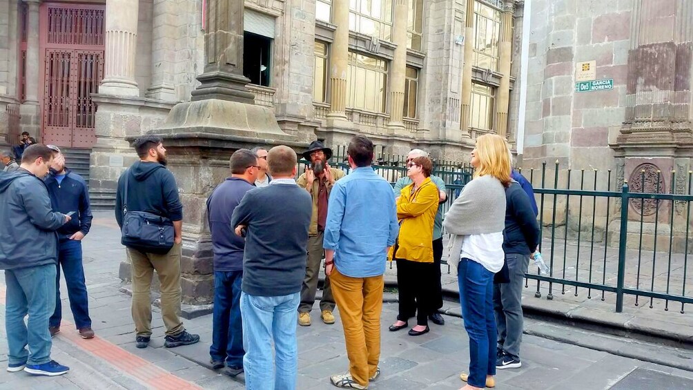 Street tour of Quito