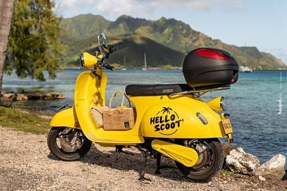 A day in Papeete with an electric moped