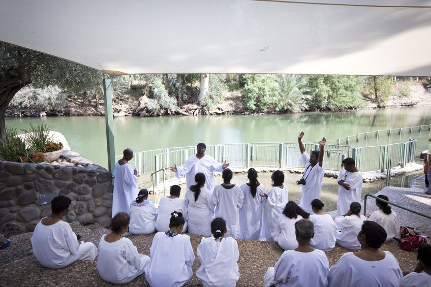 Group baptism in Israel