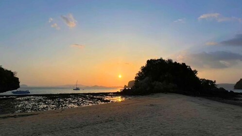 コ・ヤオプライベートスピードボートでホン島へ 夕方のシュノーケリング