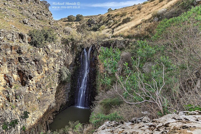 Waterfall in Golan Heights