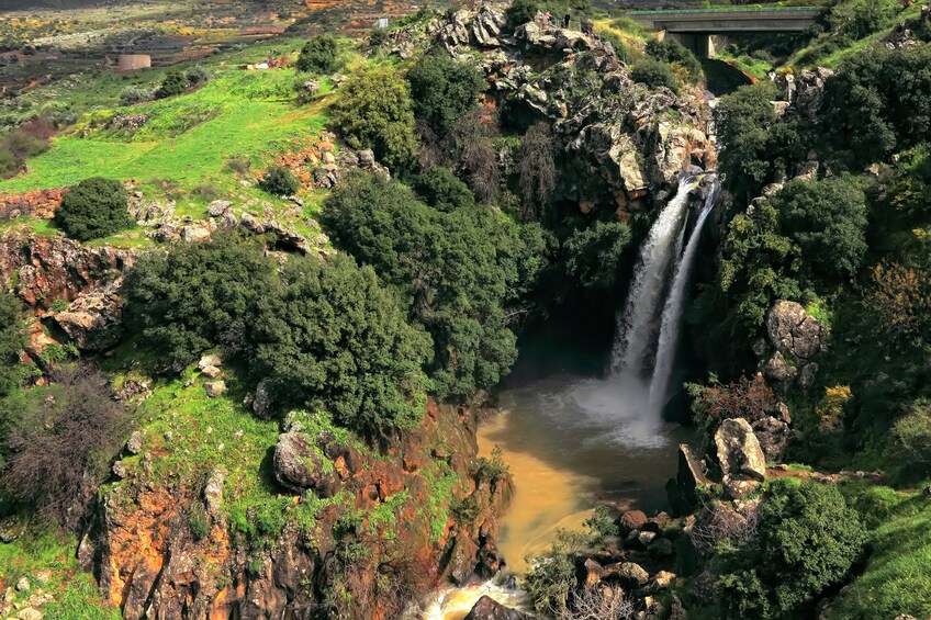 Waterfall in Golan Heights