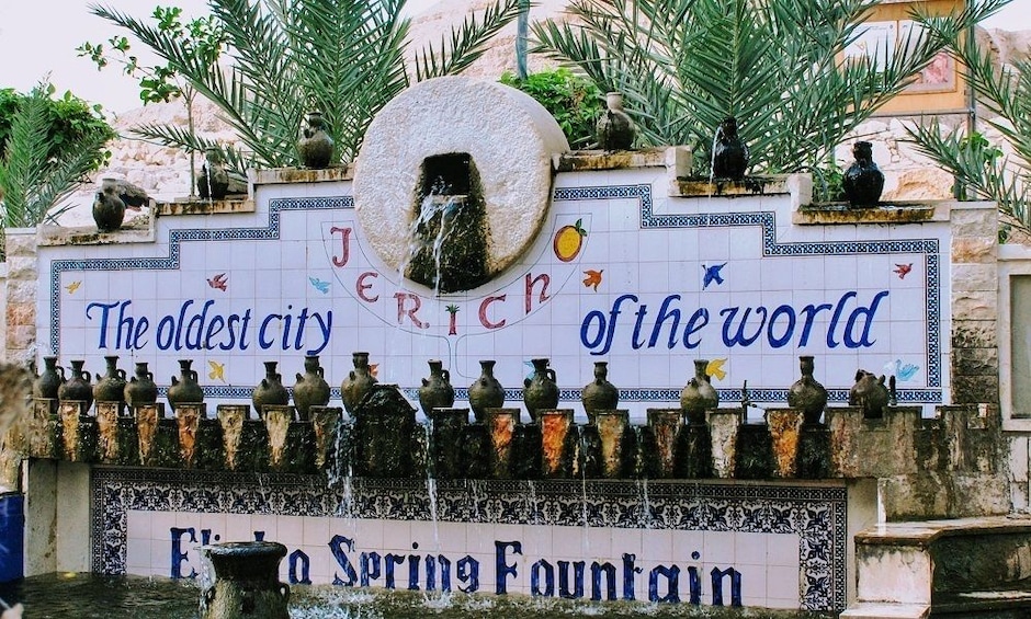 Jericho city sign