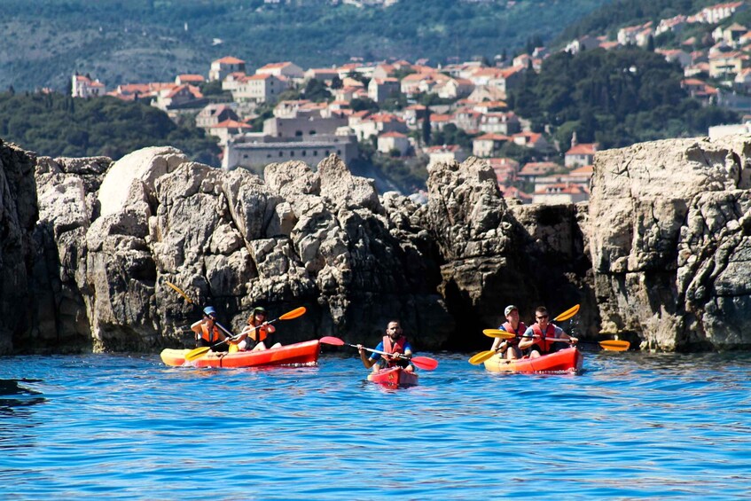 Picture 3 for Activity Dubrovnik: Sea Kayaking Tour with Fruit Snack