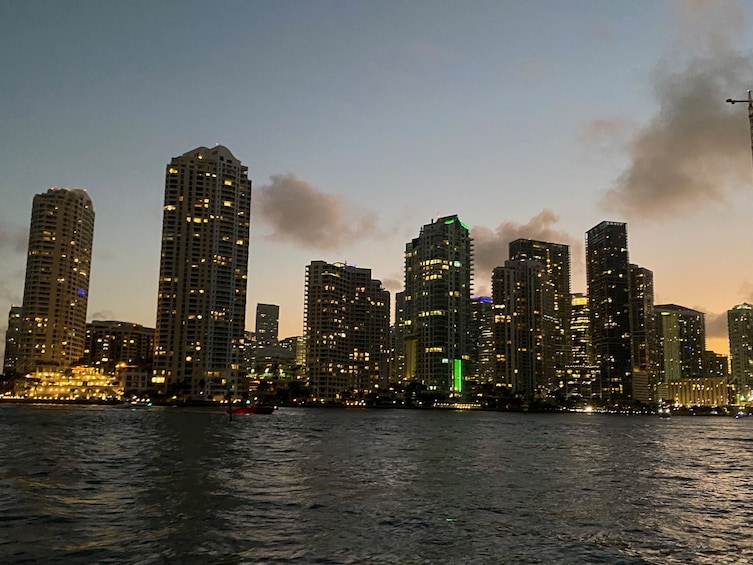 Miami: Evening Skyline Cruise on Biscayne Bay & Millionaire Homes