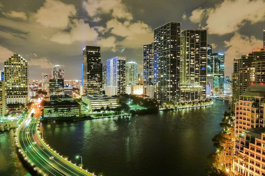 Miami Skyline Evening Cruise on Biscayne Bay