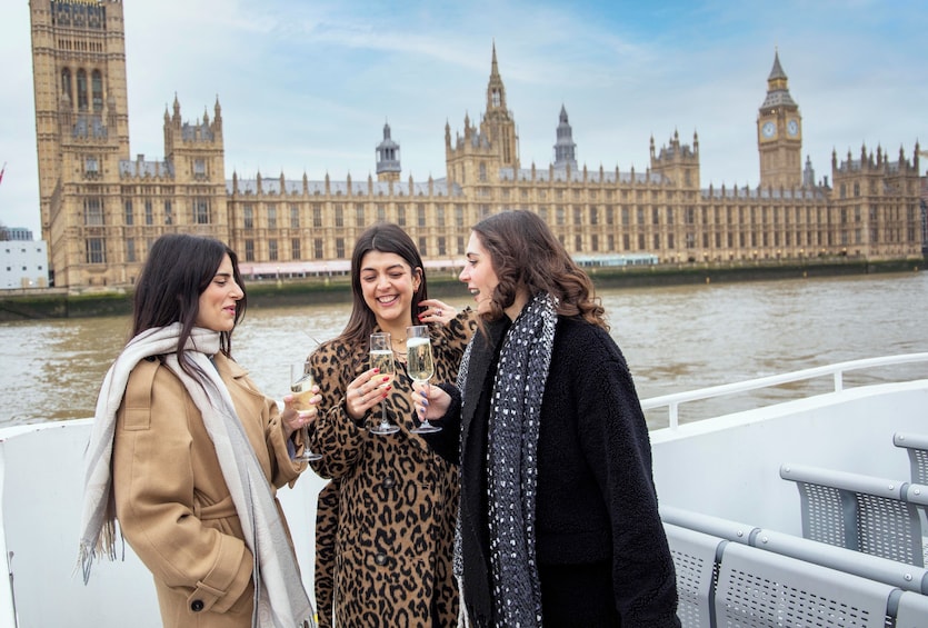 City Cruises Evening River Thames Cruise with Sparkling Wine and Canapés