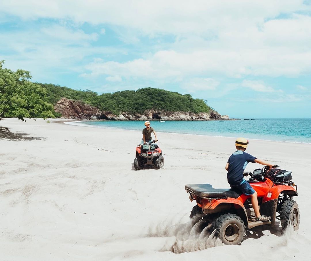 Tamarindo Atv Snorkel Tour To Secluded Beaches 3 Hours