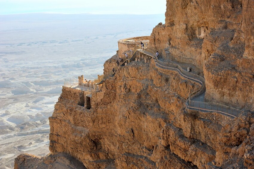 Day view of Masada