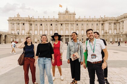 Madrid in een dag, inclusief toegang zonder wachtrij naar Koninklijk Paleis...