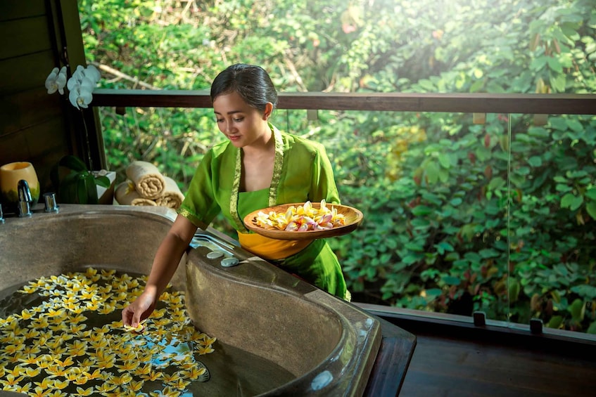 Picture 1 for Activity Ubud: Riverside Spa Treatment near Bali Zoo