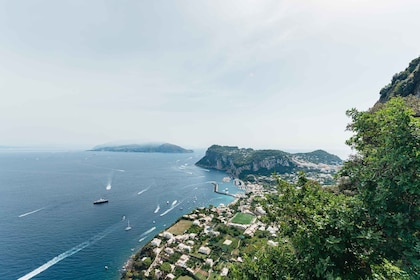 Från Sorrento: Kust- och Capri-båttur med Limoncello