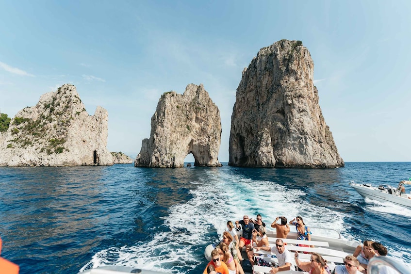 Picture 21 for Activity From Sorrento: Coast and Capri Boat Trip with Limoncello