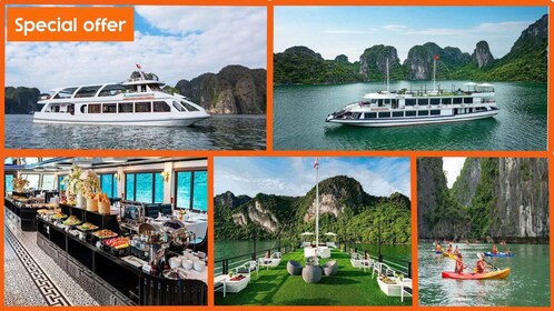 From Hanoi: 1 -Day Halong Bay Cruise With Big & Small Groups