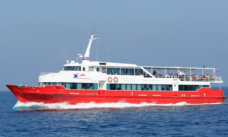 搭乘 Seatran Discovery Ferry 蘇梅島前往帕岸島
