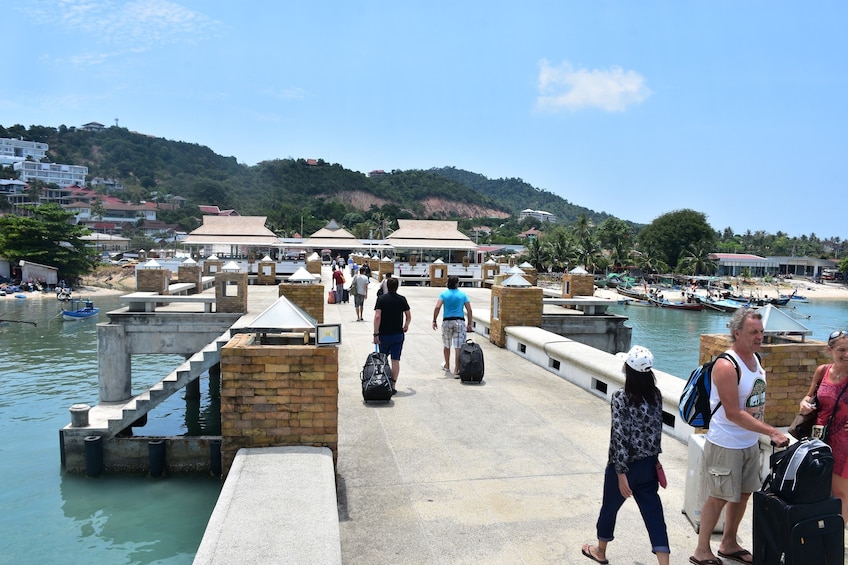 Pier in Thailand 