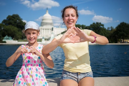 Washington DC National Mallin perheystävällinen kävelykierros