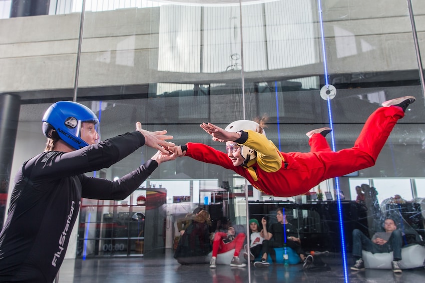 Bodyflying in windtunnel Flystation