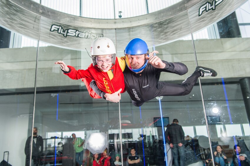 Bodyflying in windtunnel Flystation