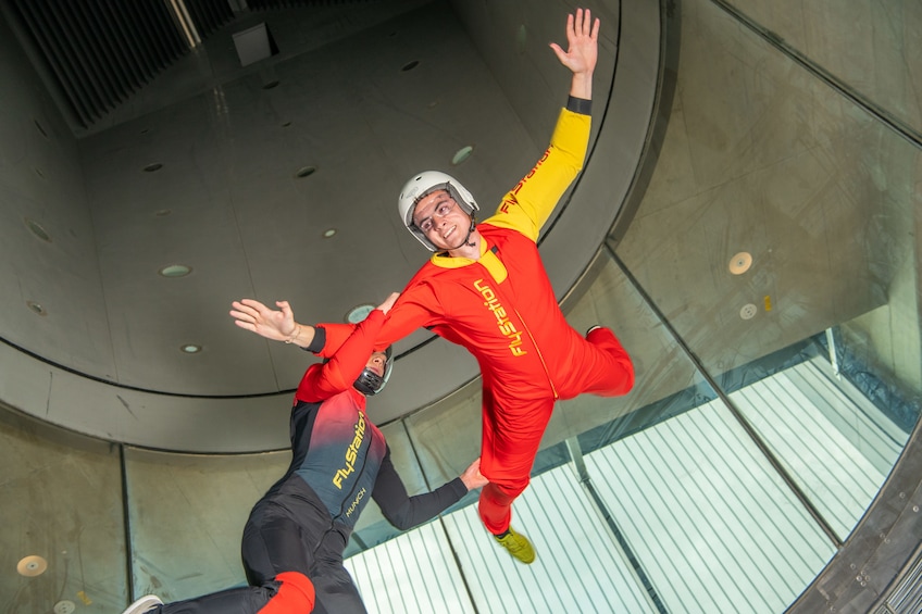 Bodyflying in windtunnel Flystation