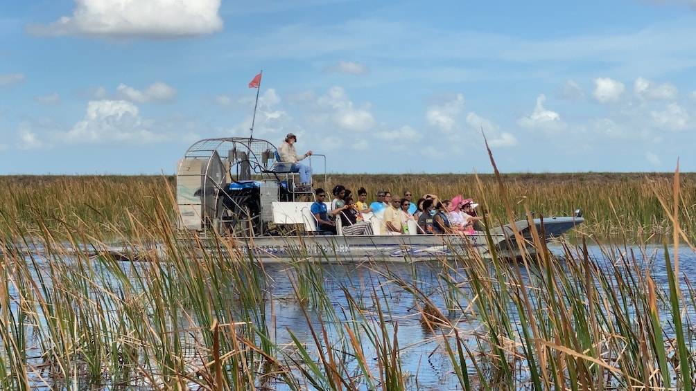 Everglades Admission Ticket with Airboat Ride and Wildlife Show