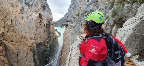 Málaga: visita guiada al Caminito del Rey con transporte