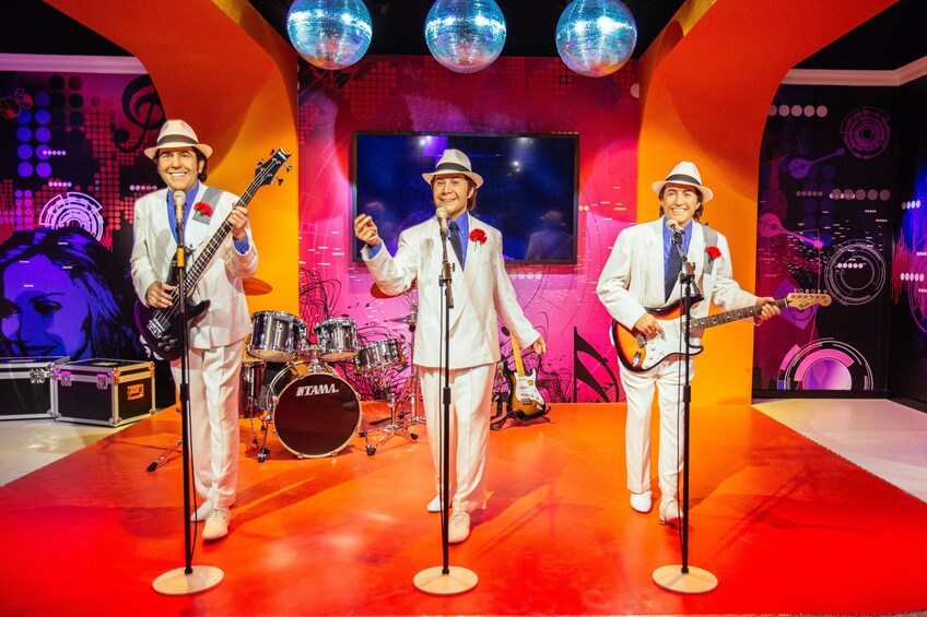 Musicians display in Madame Tussauds Istanbul