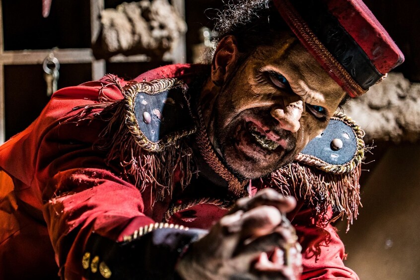 Man at the Howl-O-Scream at Busch Gardens Tampa
