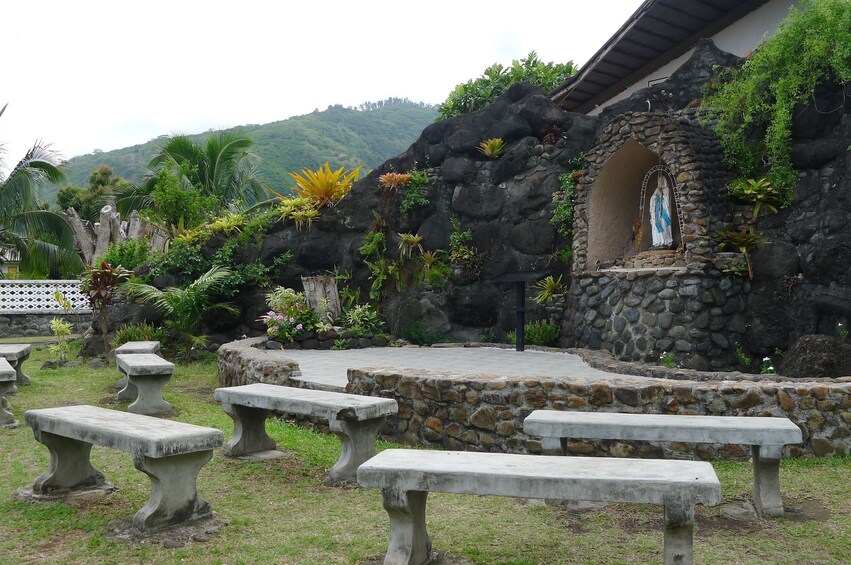 Tahitian amphitheater on the West Coast