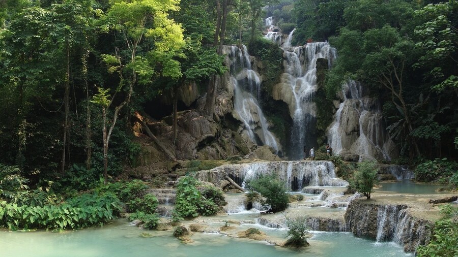 Waterfall in Vientiane