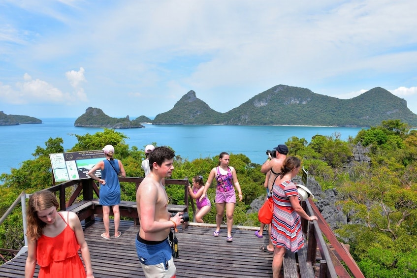 Viewpoint at Mu Koh Angthong National Marine Park